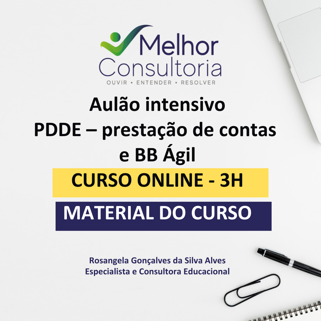 Prestação de Contas do PDDE e BB Ágil: aprenda de forma prática com ...